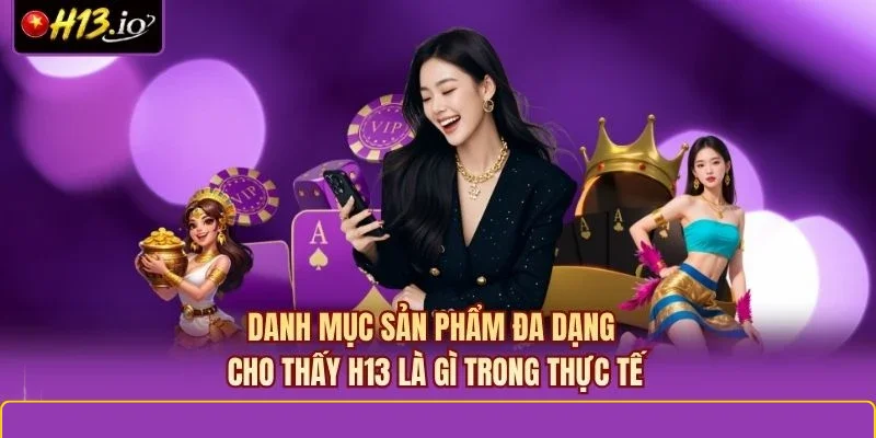 Danh mục sản phẩm đa dạng cho thấy H13 là gì trong thực tế