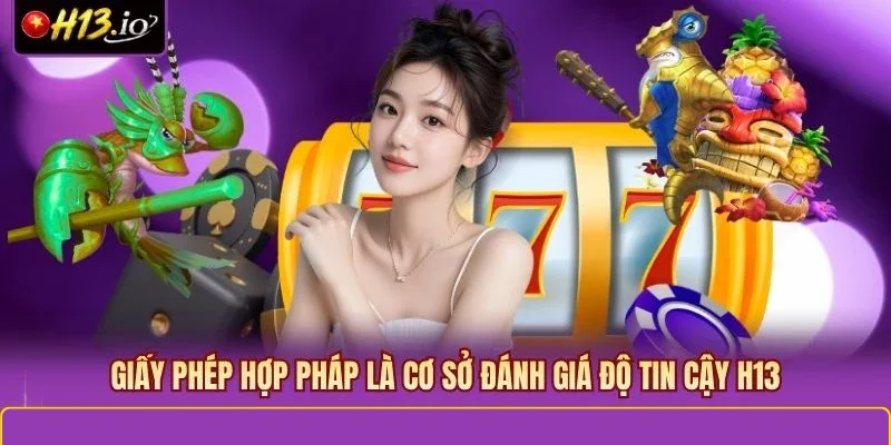 Giấy phép hợp pháp là cơ sở đánh giá độ tin cậy H13