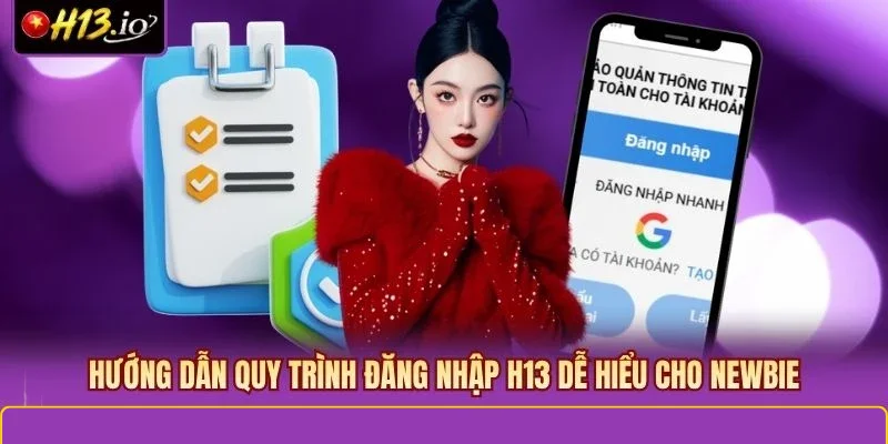 Hướng dẫn quy trình đăng nhập H13 dễ hiểu cho newbie