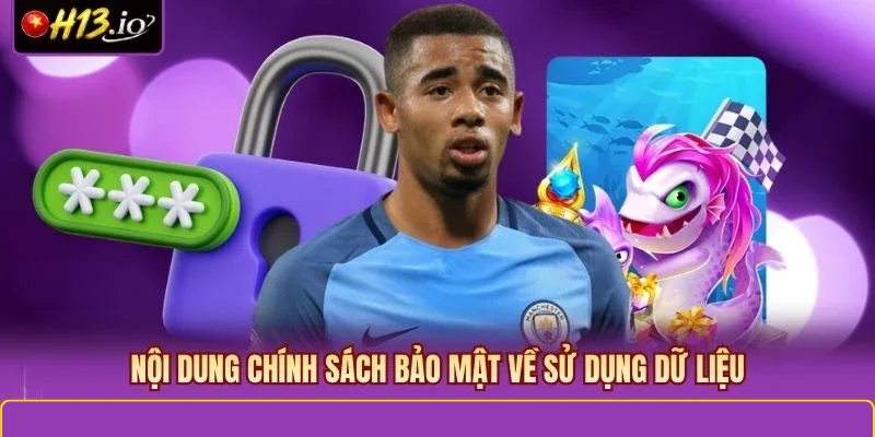 Nội dung chính sách bảo mật về sử dụng dữ liệu